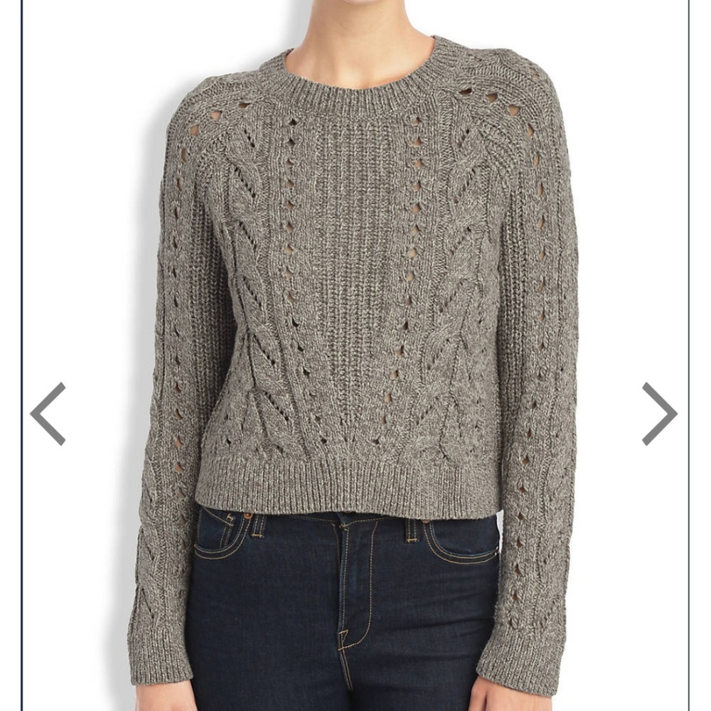 Lucky Brand Tomorrow Cable Knit Sweater - Picture 4 of 8